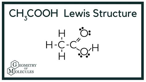 CH3COOH Lewis Structure (Acetic acid) | CH3COOH Lewis Structure (Acetic ...