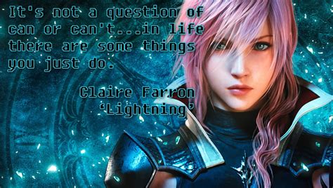 Video Game Quotes: Final Fantasy XIII on Mindset - ClassicallyTrained.net