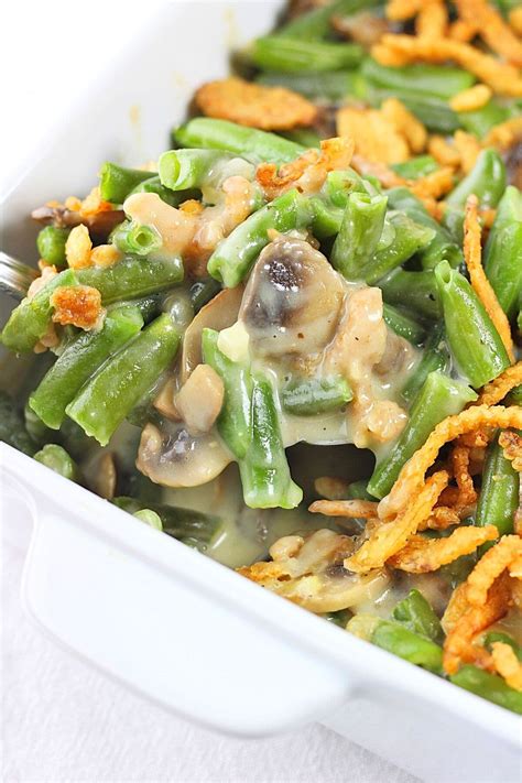 Easy Green Bean Casserole (No Canned Soup!) • Now Cook This!