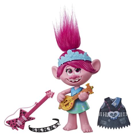 DreamWorks Trolls World Tour Pop-to-Rock Poppy, for Ages 4+ - Walmart ...