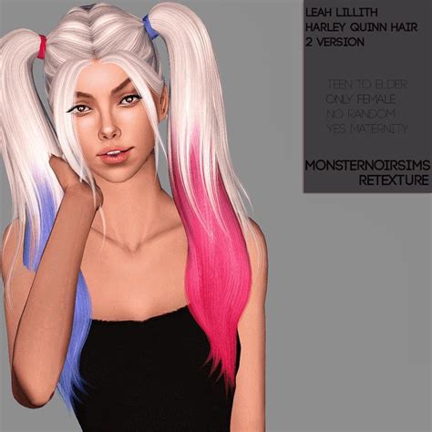 Harley Quinn Makeup Sims 4 - Mugeek Vidalondon