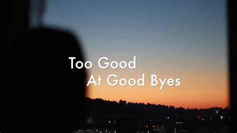 Sam Smith - Too Good At Goodbyes ( cover by J.Fla ) Chords - Chordify