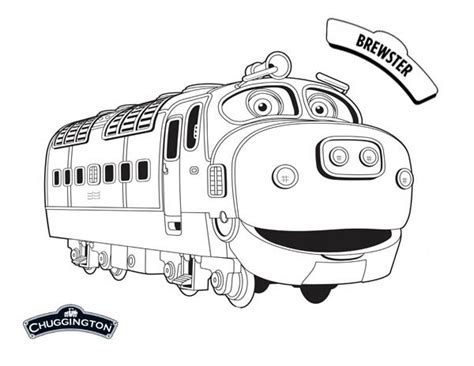 Awesome Brewster From Chuggington Coloring Page - Download & Print ...