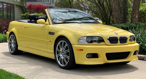 Put Some Yellow In Your Life With This E46 BMW M3 Convertible | Carscoops