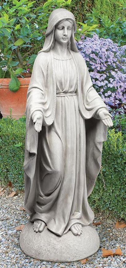 Vintage Virgin Mary Garden Statue - Garden Design Ideas