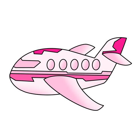 The pink airplane 12025518 PNG