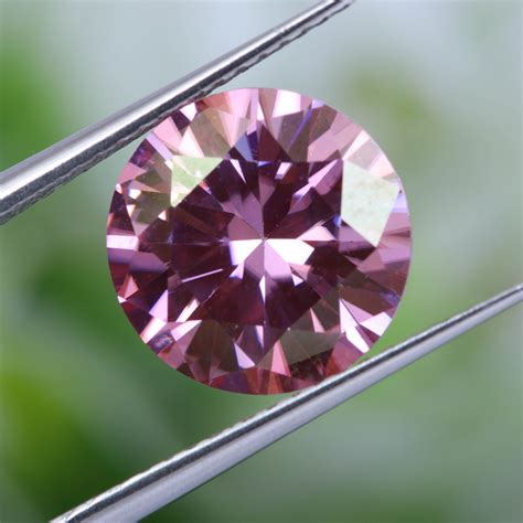 Loose Moissanite Round Cut Pink Color Moissanite - Etsy