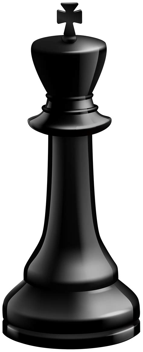 King Black Chess Piece PNG Clip Art - Best WEB Clipart