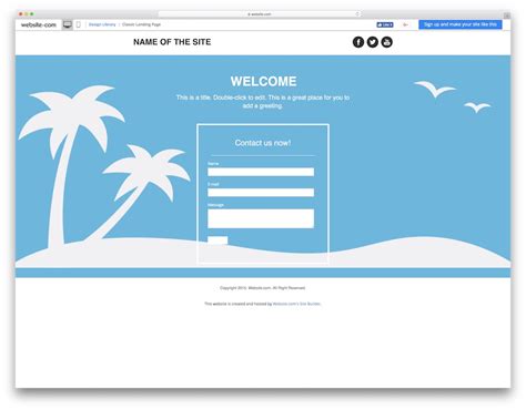 10+ Best Free Blank Website Templates For Neat Sites 2020 - Colorlib