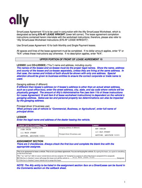 Cosigner Release Form Ally Financial - Form example download