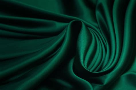 Premium Photo | Texture, Texture of green silk fabric. Beautiful ...