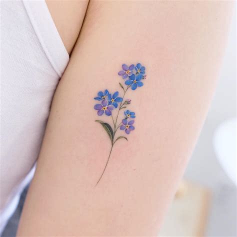 Forget Me Not Tattoo Meaning – neartattoos