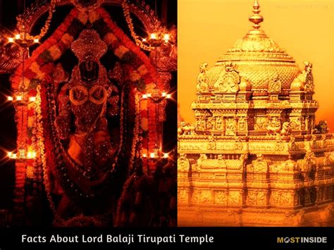 20 Surprising Lesser Known Facts About Lord Balaji Tirupati Temple