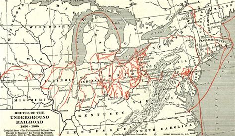 Underground Railroad routes | NCpedia