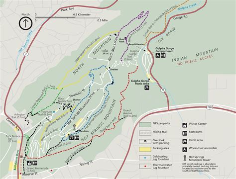 Hot Springs National Park Arkansas Map - Eirena Marie-Ann