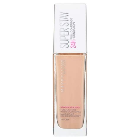 Maybelline Superstay Full Coverage Foundation 10 Ivory 30 ml - 76.95 kr ...