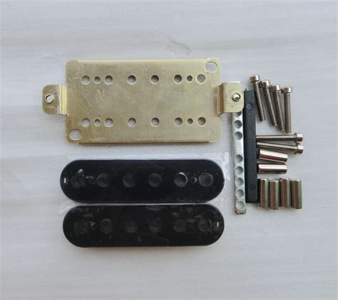 Free Shipping N&B 1set humbucker guitar pickup kits Nickel silver ...