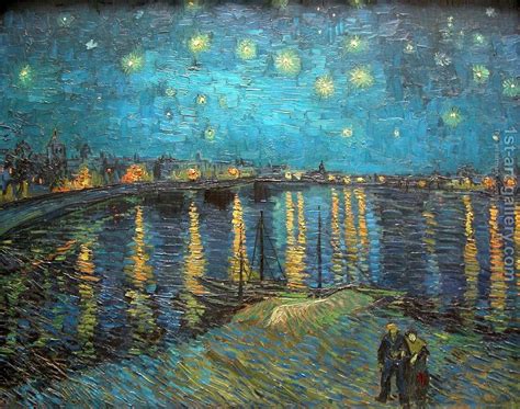 Starry Night Over The Rhone Vincent Van Gogh Reproduction | 1st Art Gallery