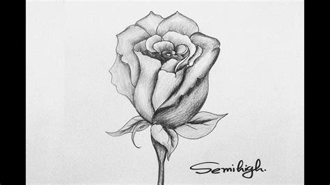 How To Draw A Realistic Rose