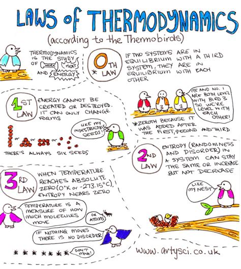 The Laws of Thermodynamics Diagram | Quizlet