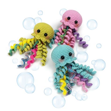 Happy jellyfish amigurumi pattern - Amigurumi Today