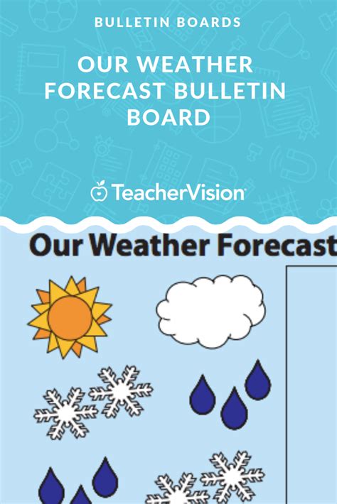 Create a weather-themed bulletin board for your classroom. This packet ...