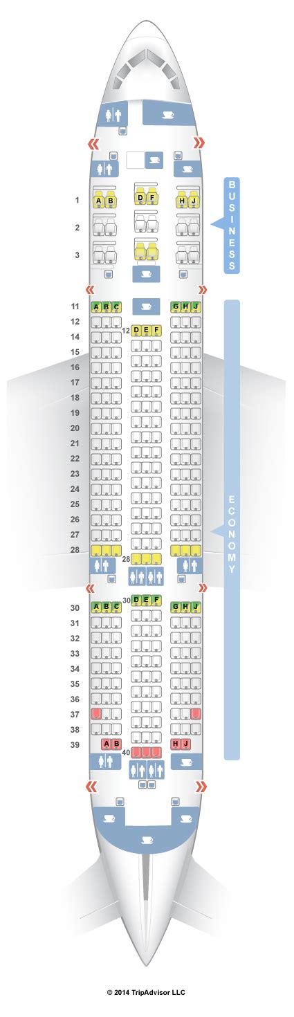 SeatGuru Seat Map Air India Boeing 787-8 (788)