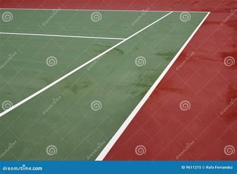 Tennis Court Lines Royalty Free Stock Photo - Image: 9611215