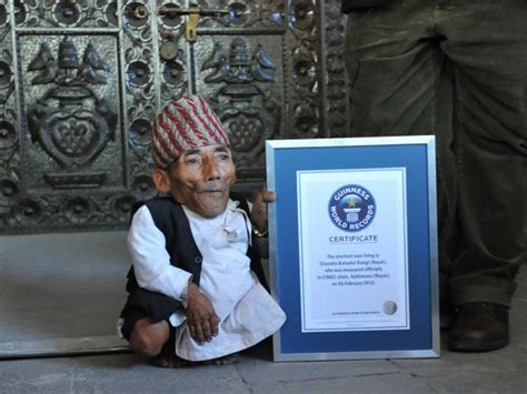 Chandra Bahadur Dangi: Weaver Who At 21 And A Half Inches Tall Was ...