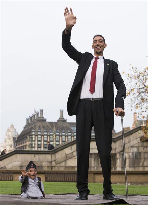 Tallest man, shortest man: Guinness World Records Day celebrated with ...