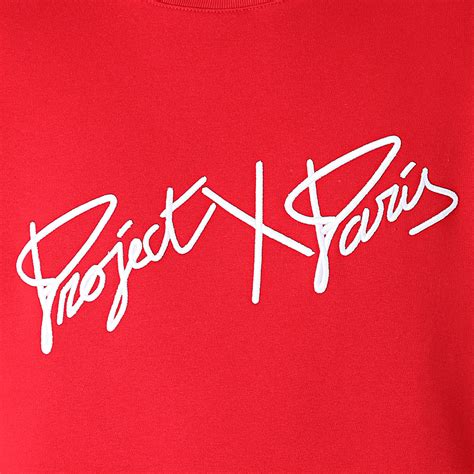 Project X Paris - Sweat Crewneck 2120807 Rouge - LaBoutiqueOfficielle.com