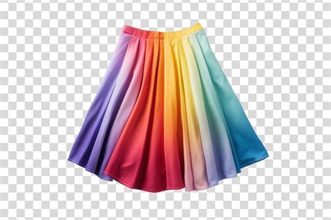 Rainbow Skirt 1 Isolated Graphic by Whimsy Girl · Creative Fabrica