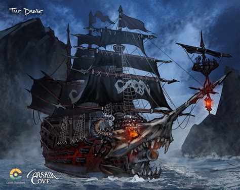 ArtStation - Pirate-Themed concept art