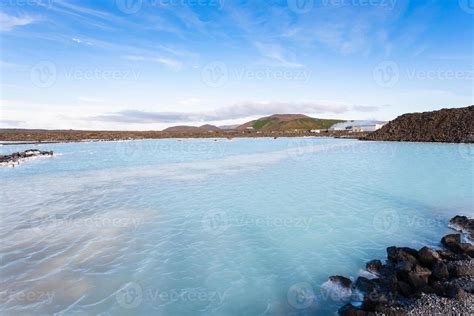 view of Blue Lagoon Geothermal lake in autumn 12251919 Stock Photo at ...