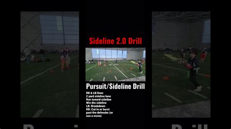 Youth Flag Football drill | EASY flag pulling and running back drill ...