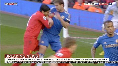 Luis Suarez Biting Game