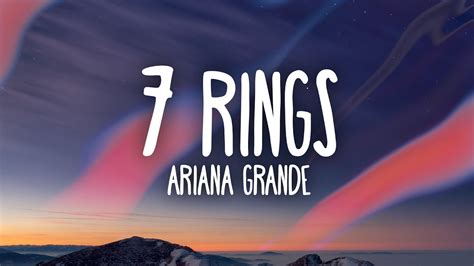 Ariana Grande - 7 rings (Lyrics) Chords - Chordify