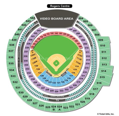 Rogers Centre, Toronto ON | Seating Chart View