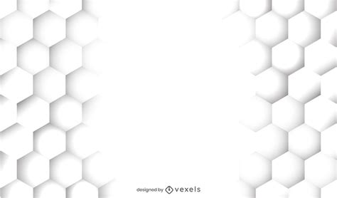 Honeycomb White Background Design Vector Download