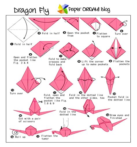 Dragon Fly Origami | Paper Origami Guide