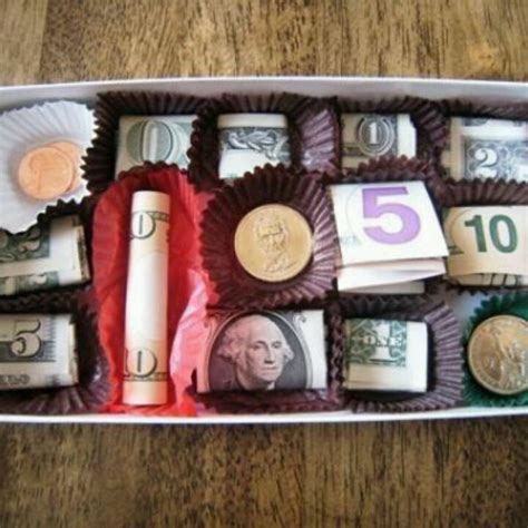 21 Surprisingly Fun Ways To Give Cash As A Gift | Chocolate money ...