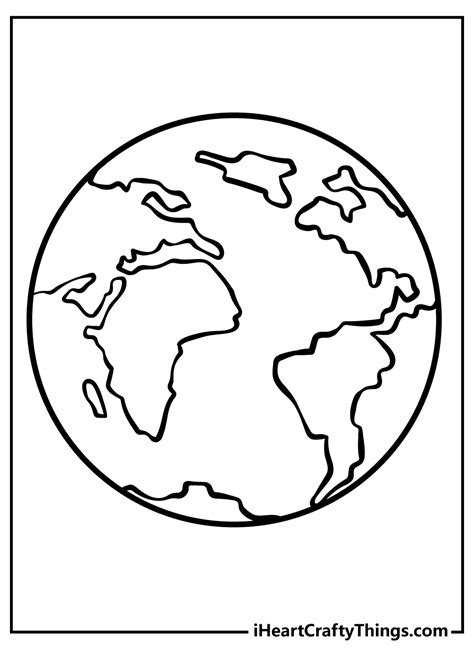 Free Earth Coloring Pages