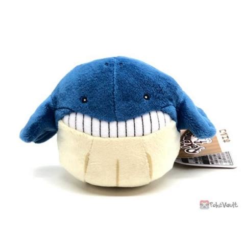 Pokemon Center 2021 Wailmer Pokemon Fit Series #4 Small Plush Toy