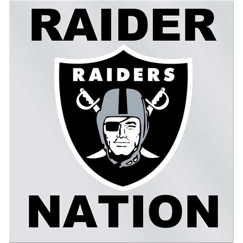 Raiders Nation Logo ~ news word