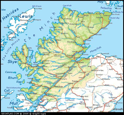 North West Highlands Scotland Map - Gaby Serra