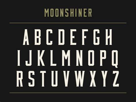 Download Moonshiner font | fontsme.com