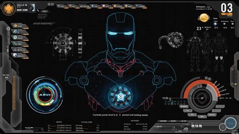 Iron Man Jarvis Desktop Wallpapers - Top Free Iron Man Jarvis Desktop ...