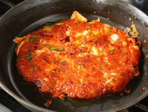 Kimchi pancake (Kimchijeon) recipe - Maangchi.com