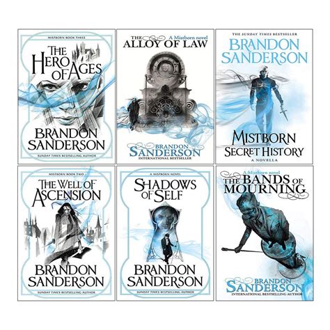 Brandon sanderson mistborn series 6 books collection set | The Book Bundle