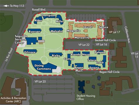 Uc Davis Campus Map Parking - Map